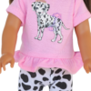 14.5" Wellie Wisher Doll Dalmatian Pants Outfit