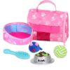Boxed Gift Set Plush Kitten with Carrier & Accessories