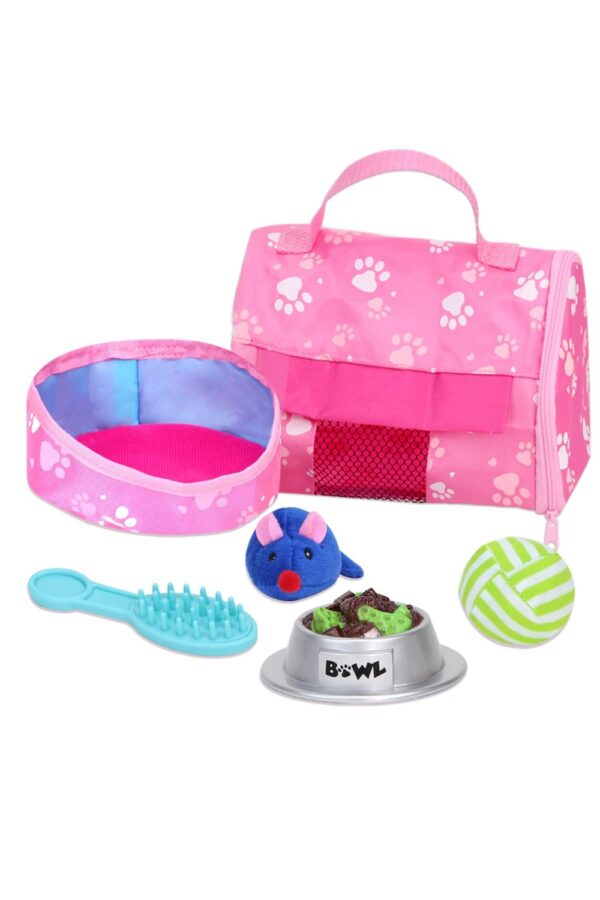 Boxed Gift Set Plush Kitten with Carrier & Accessories