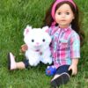 Boxed Gift Set Plush Kitten with Carrier & Accessories