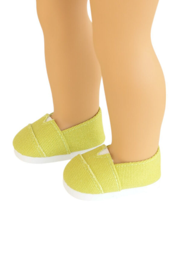 15" & 18" Doll Casual Canvas Slip-On Shoes