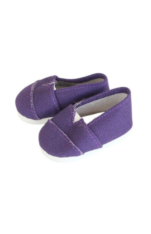 15" & 18" Doll Casual Canvas Slip-On Shoes