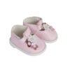 15" & 18" Doll Pink Flower Mary Jane Shoes