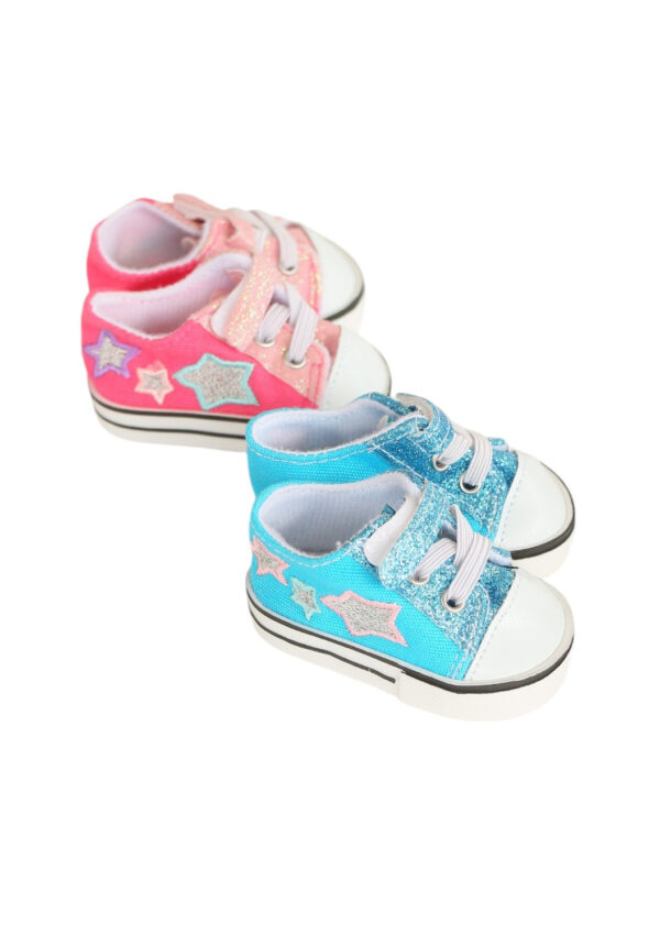 15" & 18" Doll Star Sneakers