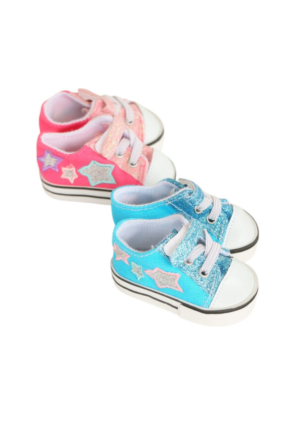 15" & 18" Doll Star Sneakers
