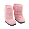 18" Doll Fringe Boots - 4 colors