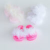 18" Doll Rhinestone & Fur Slippers