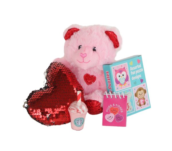 18" Doll Valentine's Day 7- Piece Gift Set