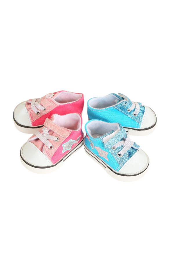 15" & 18" Doll Star Sneakers
