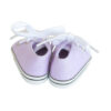 15 & 18" Doll Lavender Canvas Sneakers