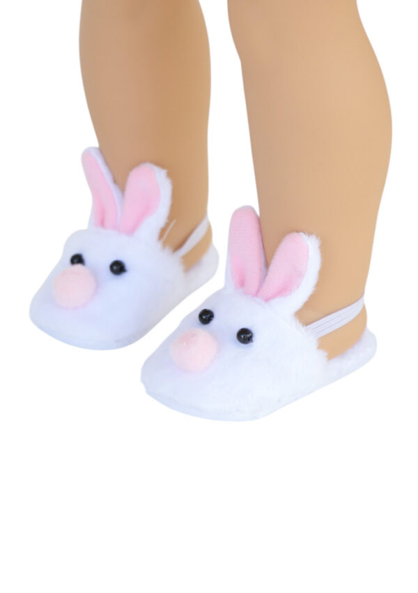 18" Doll Bunny Slippers