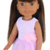 14'5" Doll "Pretty in Pink Sleeveless" Dress