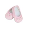 18" Doll Pink Ballet Flat Shoes