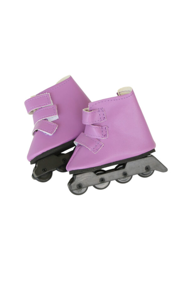 18" doll rollerblades & helmet set
