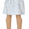 18" Doll Silver Sequin Skirt