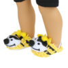 18" doll smiley bee bedroom slippers