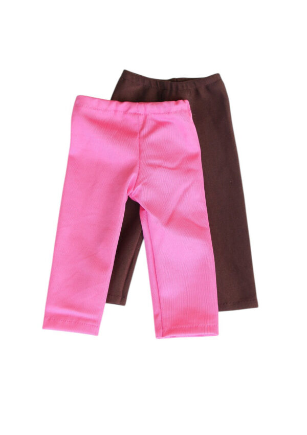 18" doll 2pack spandex leggings