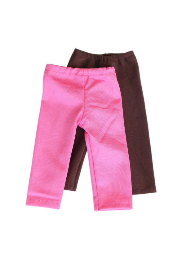 18" doll 2pack spandex leggings