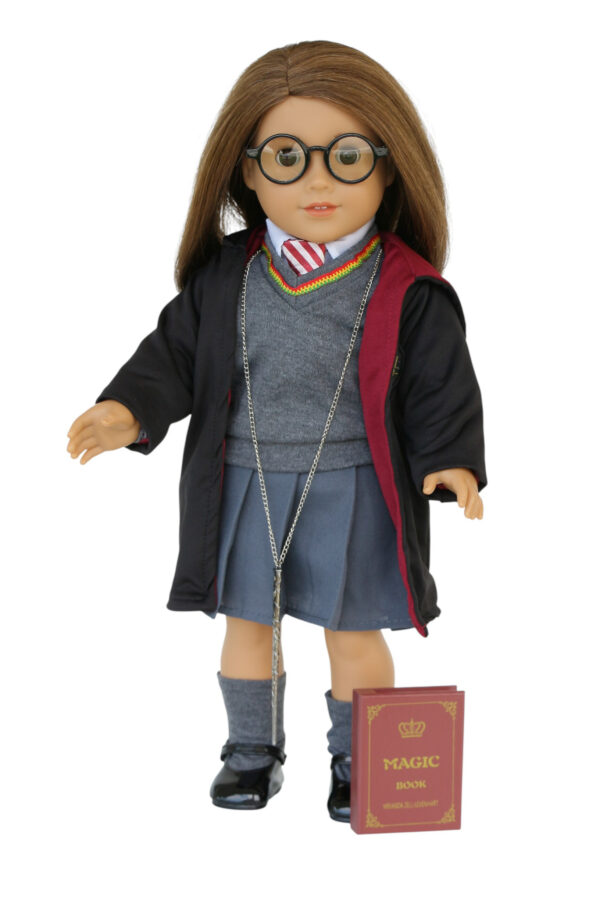 18" doll 10piece "harry potter" inspired costume