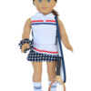 18" Doll USA 10-Piece Tennis Outfit