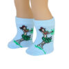 Doll-Sized Hula Girl Socks
