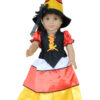 18" Doll Candy Corn Dress & Hat