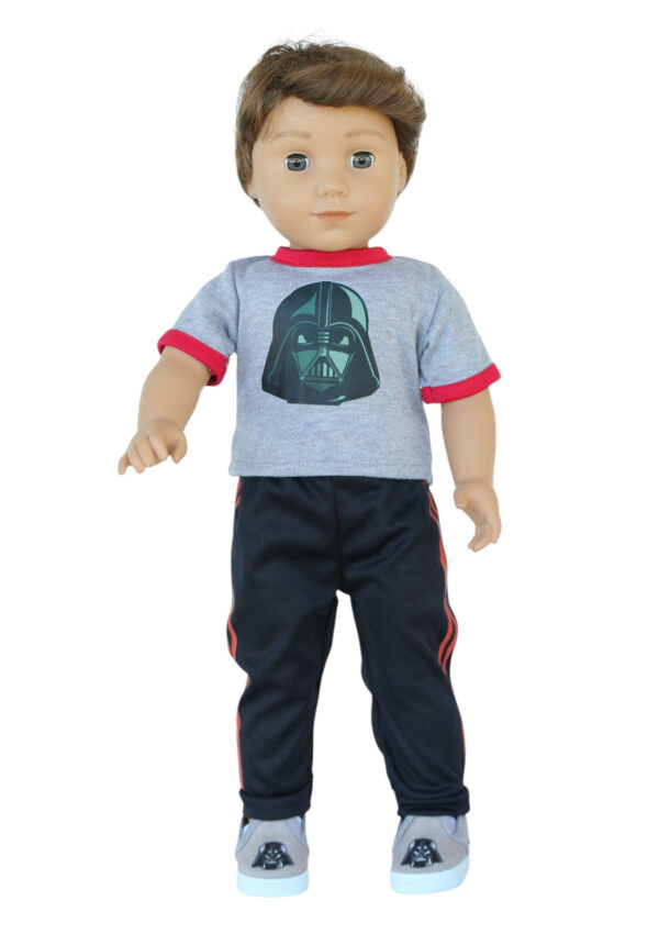 18" doll darth vader outfit