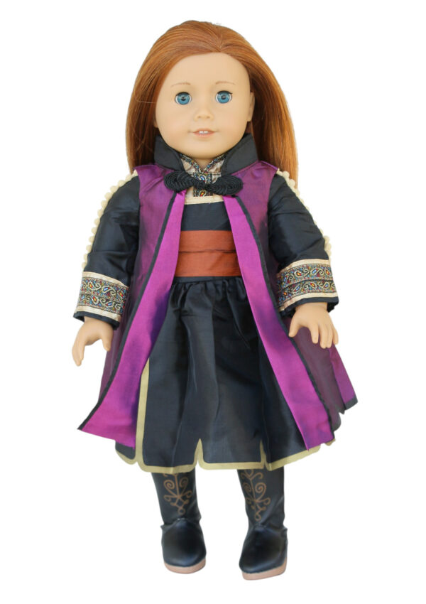 18" Doll "Frozen II Anna Inspired" Dress & Cape